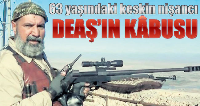 DEAŞ’ın kabusu 63 yaşındaki nişancı