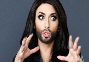 Conchita Wurst Eurovizyon la en çok dinlenen oldu