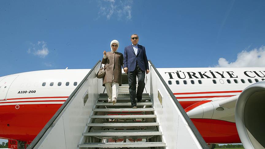 Cumhurbaşkanı Erdoğan Almanya da