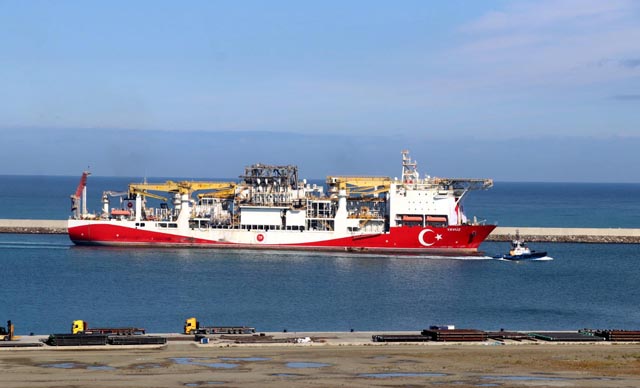 Yavuz sondaj gemisi Karadeniz de!