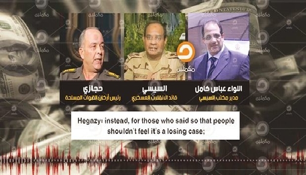  Sisi nin ses kaydı  Mısır ı karıştırdı!