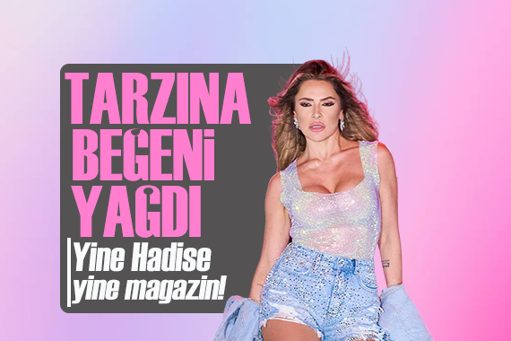 Hadise Milano Moda Haftası nda rüzgar estirdi