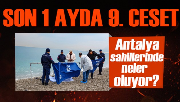 Konyaaltı sahilinde erkek cansız bedeni bulundu!