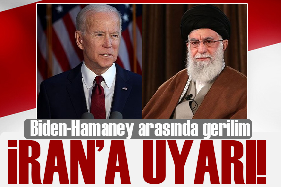 ABD den İran mesajı:  Biden uyarmıştı 