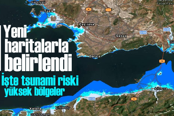 Tsunami tehlikesi: Marmara kıyılarında tsunami riski yüksek bölgeler