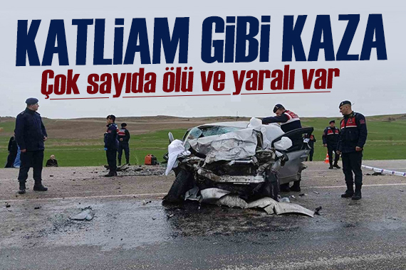 Bayram öncesi feci kaza: 6 ölü, 3 ağır yaralı