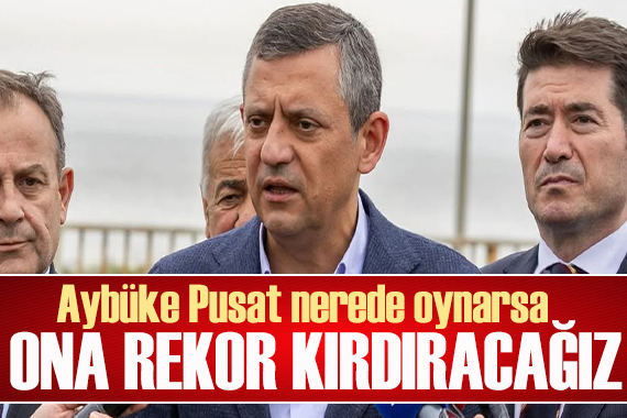 Özel den TRT ye tepki:  Aybüke Pusat nerede oynarsa ona rekor kırdıracağız 