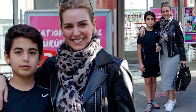 Pınar Dilşeker in oğlu Mert Ali büyüdü...