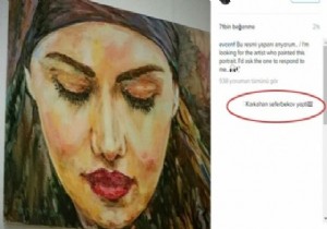 Fahriye Evcen portresini yapan ressamın peşine düştü!