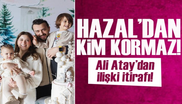 Evliliği anlatan Ali Atay'ın Hazal Kaya itirafı: 'Korkuyorum'