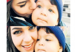Pelin Karahan oğluyla aşk yaşıyor!