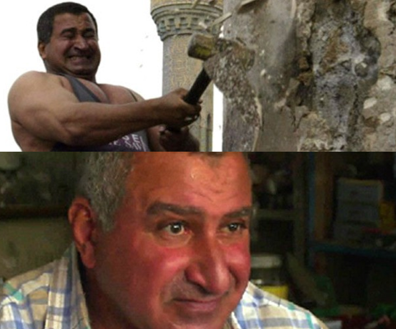 Saddam ın heykelini yeniden...
