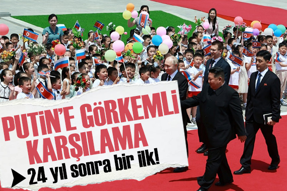 Putin, 24 yılın ardından Kuzey Kore de