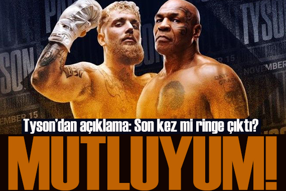 Mike Tyson dan açıklama: Son kez mi ringe çıktı?