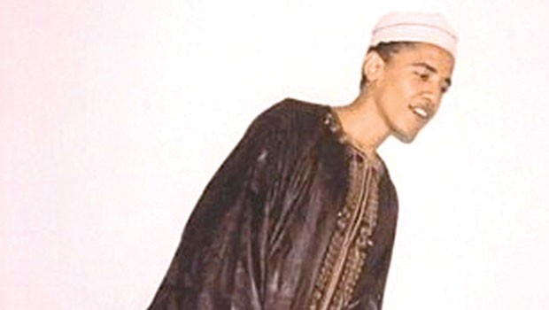 Obama takkeli fotoğrafını yayınladı!