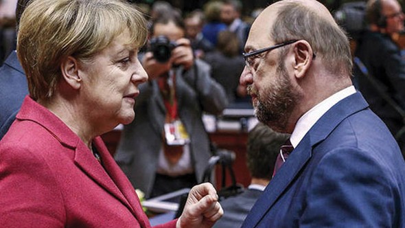 Merkel in rakibi belli oldu