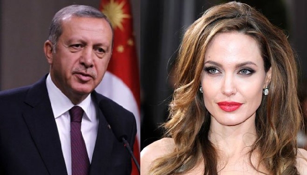 Jolie, Erdoğan‘la çadırkenti gezecek!