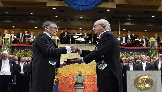 Aziz Sancar  Nobel  ödülünü aldı!