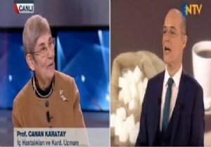 Canan Karatay dan önemli açıklama:  Kurtlu elma yiyin 