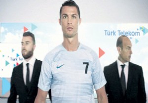 Türk Telekom’un yeni yüzü Ronaldo!