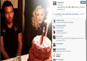 Madonna hangi Türk isme sürpriz yaptı! İşte o isim...