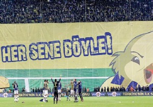 Fenerbahçe Galatasaray maçında  Her Sene Böyle 