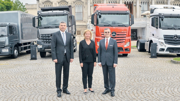 Mercedes kamyonda gelişme!