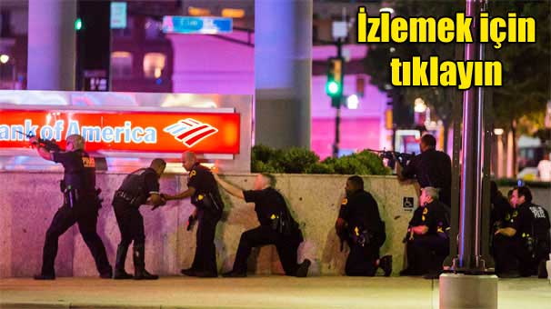 Dallas ta nişancılar polisleri vurdu