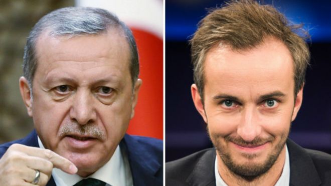 Alman komedyenden sert sözler!