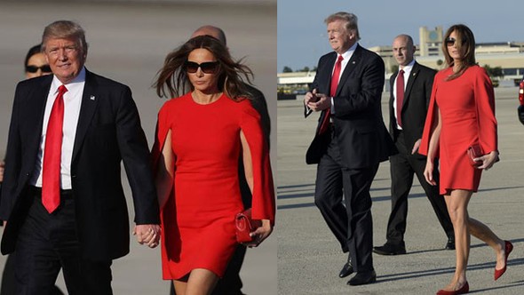 Trump ın o hareketi dikkat çekti