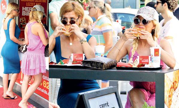 Cicişler 6 liralık McDonal’s’a talim...