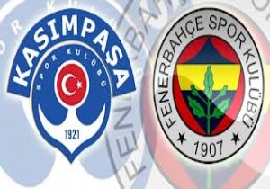 Kasımpaşa - Fenerbahçe 0-1