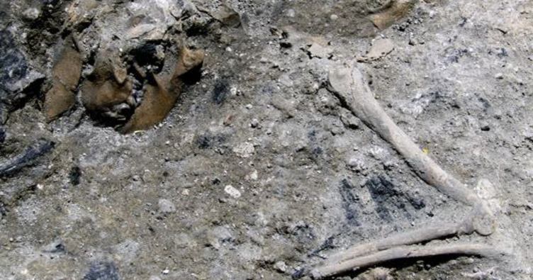 İnşaatta arkeolojik kalıntı