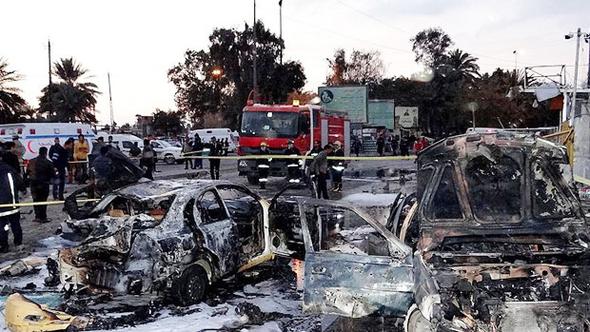 Bağdat ta intihar saldırısı