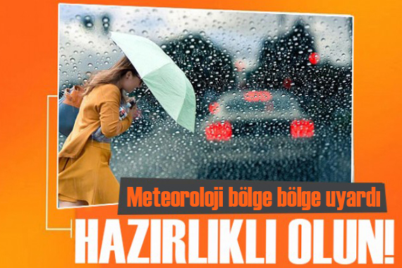 Meteoroloji uyardı! Yağış geliyor, sıcaklık düşüyor