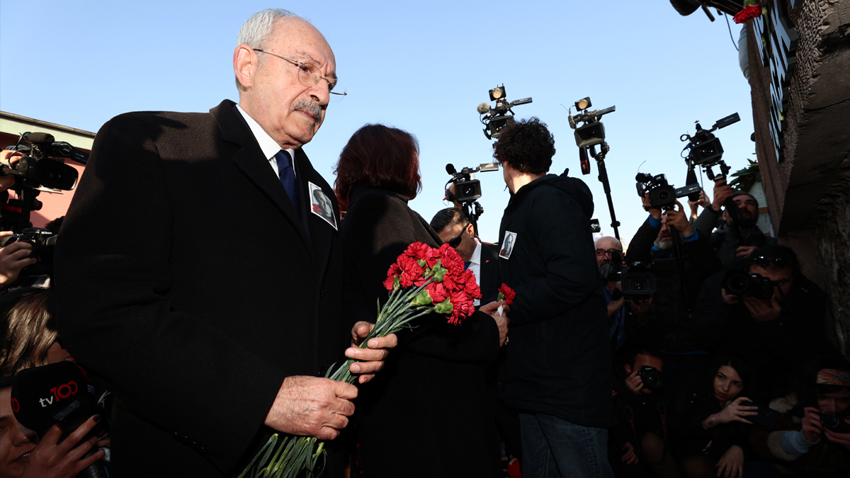 CHP lideri Kılıçdaroğlu, Uğur Mumcu yu anma etkinliğine katıldı