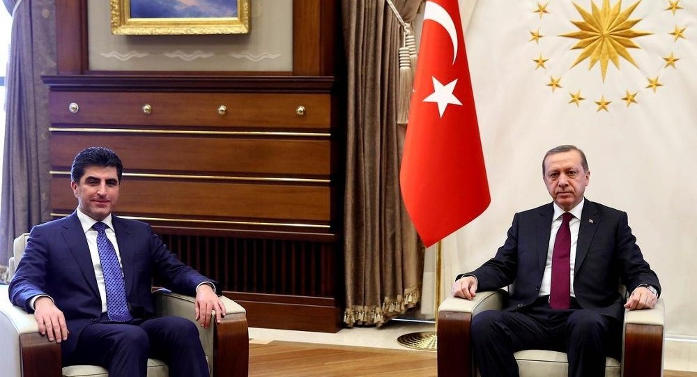 Erdoğan dan Barzani ye tebrik telefonu