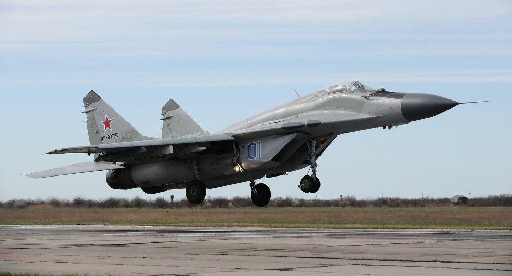Rusya da MiG-29 savaş uçağı düştü