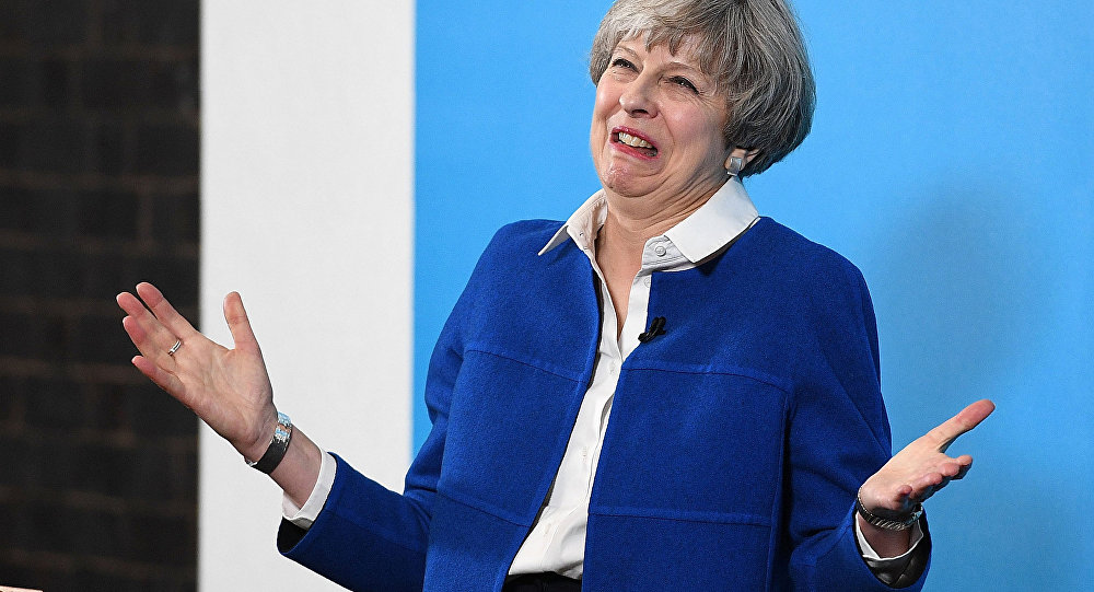 Theresa May, alay konusu oldu