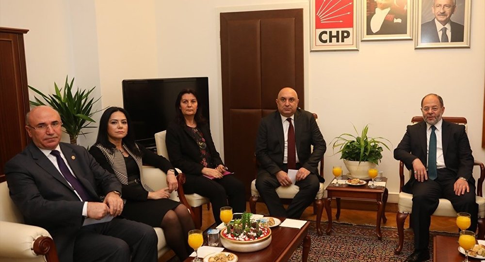 AK Parti den CHP ve MHP ye ziyaret