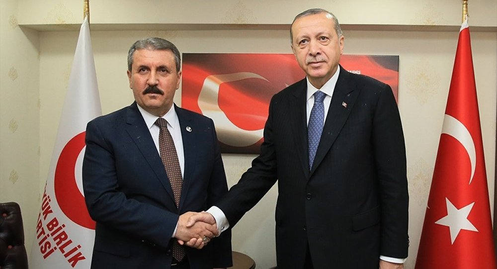 Erdoğan, Destici yi ziyaret etti