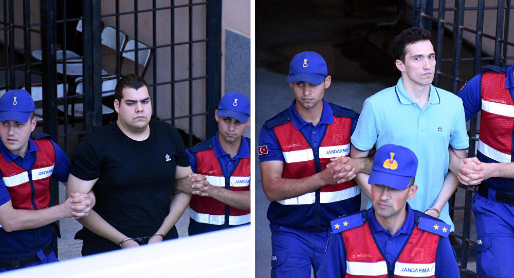 Dışişleri nden tutuklu 2 Yunan askeri hakkında açıklama