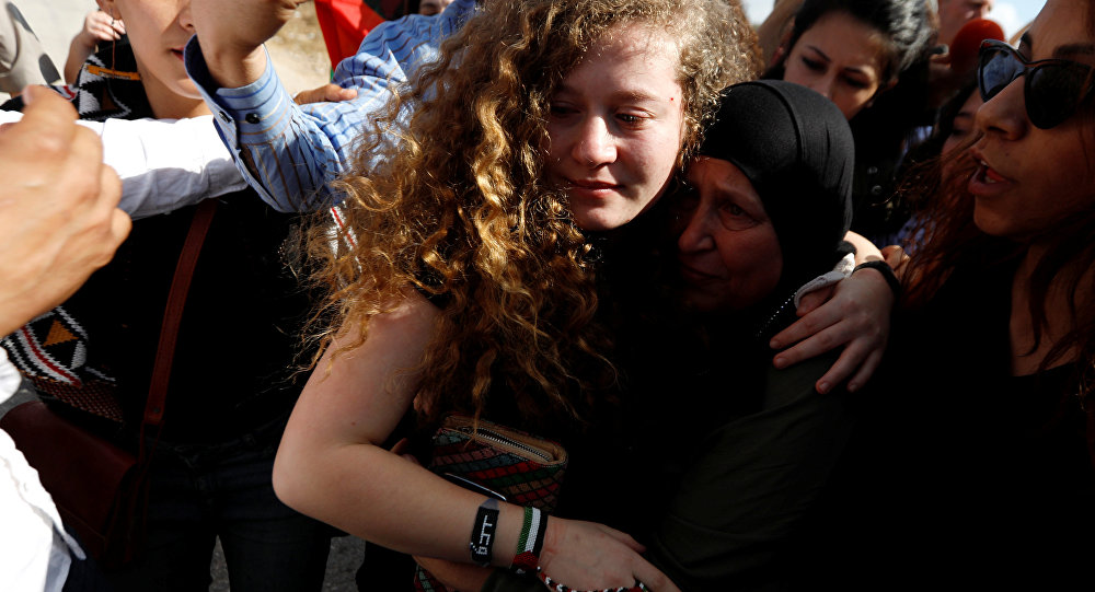  Filistin in en cesur kızı  serbest