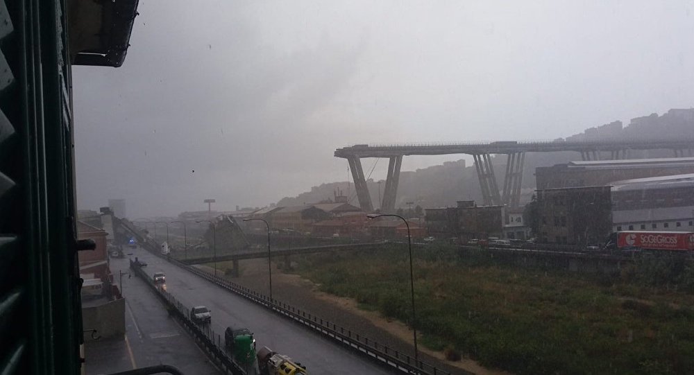 İtalya da otoyol köprüsü çöktü: Onlarca ölü