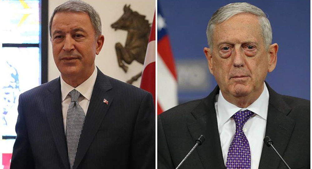 Pentagon dan Akar-Mattis görüşmesi açıklaması
