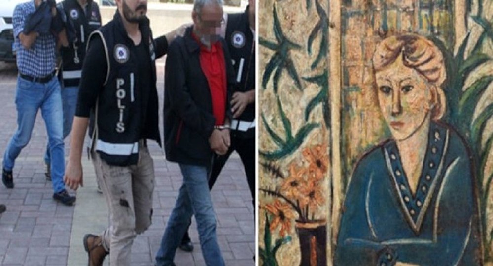 12 milyon dolarlık tablo Antalya da yakalandı