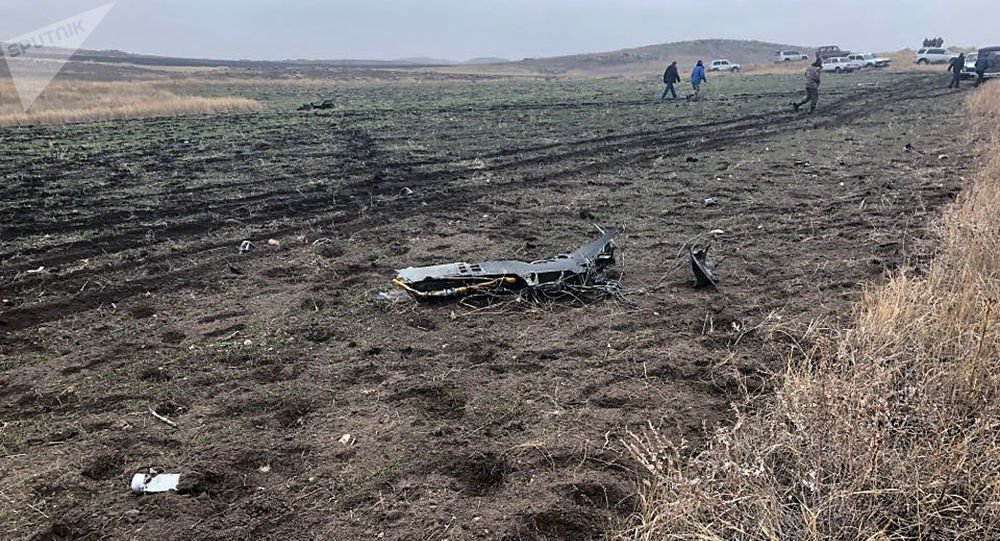 Ermenistan da savaş uçağı düştü, 2 pilot öldü