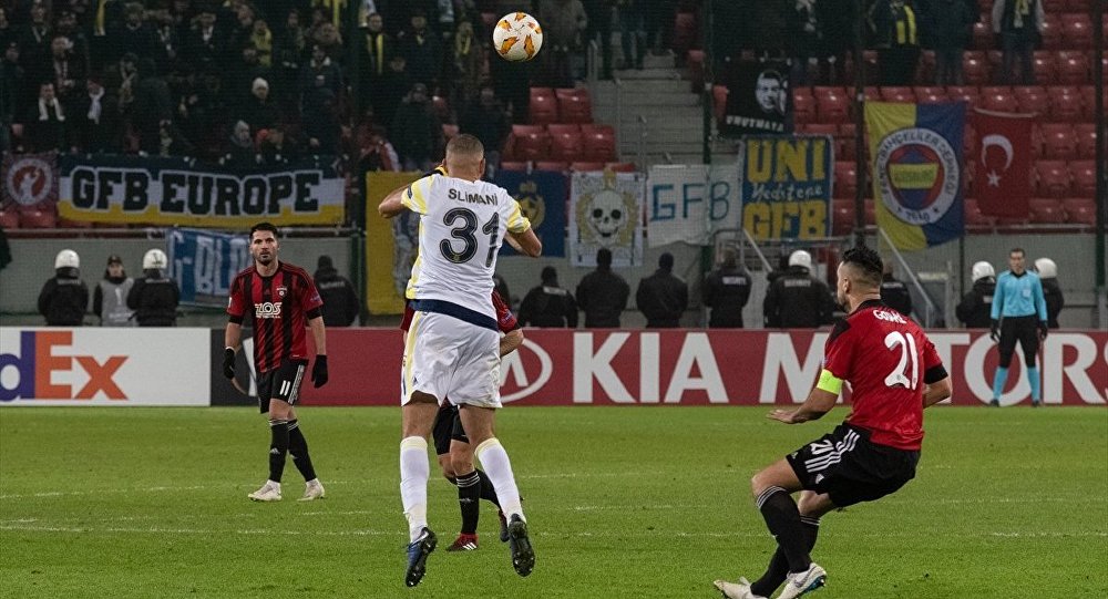 Fenerbahçe, Spartak Trnava ya deplasmanda 1-0 yenildi