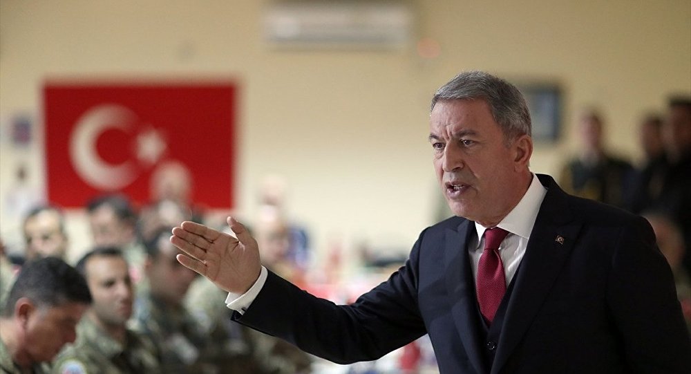 Hulusi Akar dan operasyon mesajı