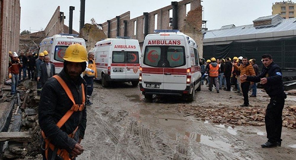 Müze inşaatı çöktü: 1 işçi hayatını kaybetti, 5 işçi yaralı